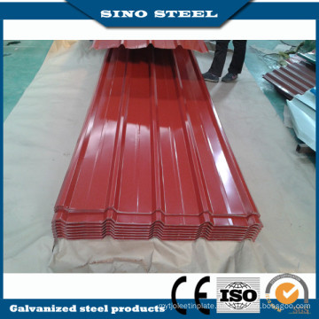 Prepainted Zinc Corrugated Metal Roofing Sheet